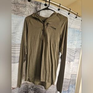 SITKA Men's Green Long Sleeve Shirt